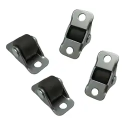 4 Pieces Small Wheel Castors Multipurpose Sliding Door Pulley Silent for Workbench Shelves Cupboard Table Small Furniture