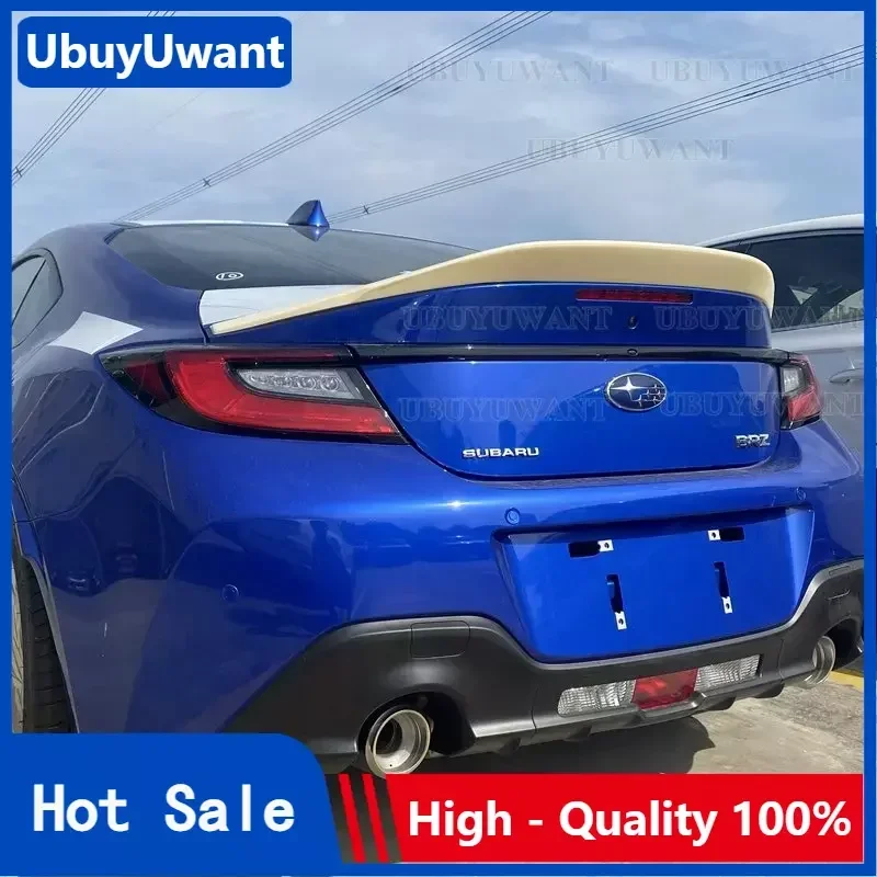 

Для TOYOTA ZA86 GR86 для Subaru BRZ 2021 + ABS Неокрашенный/глянцевый черный спойлер заднее крыло багажника выступ Спойлеры высокое качество