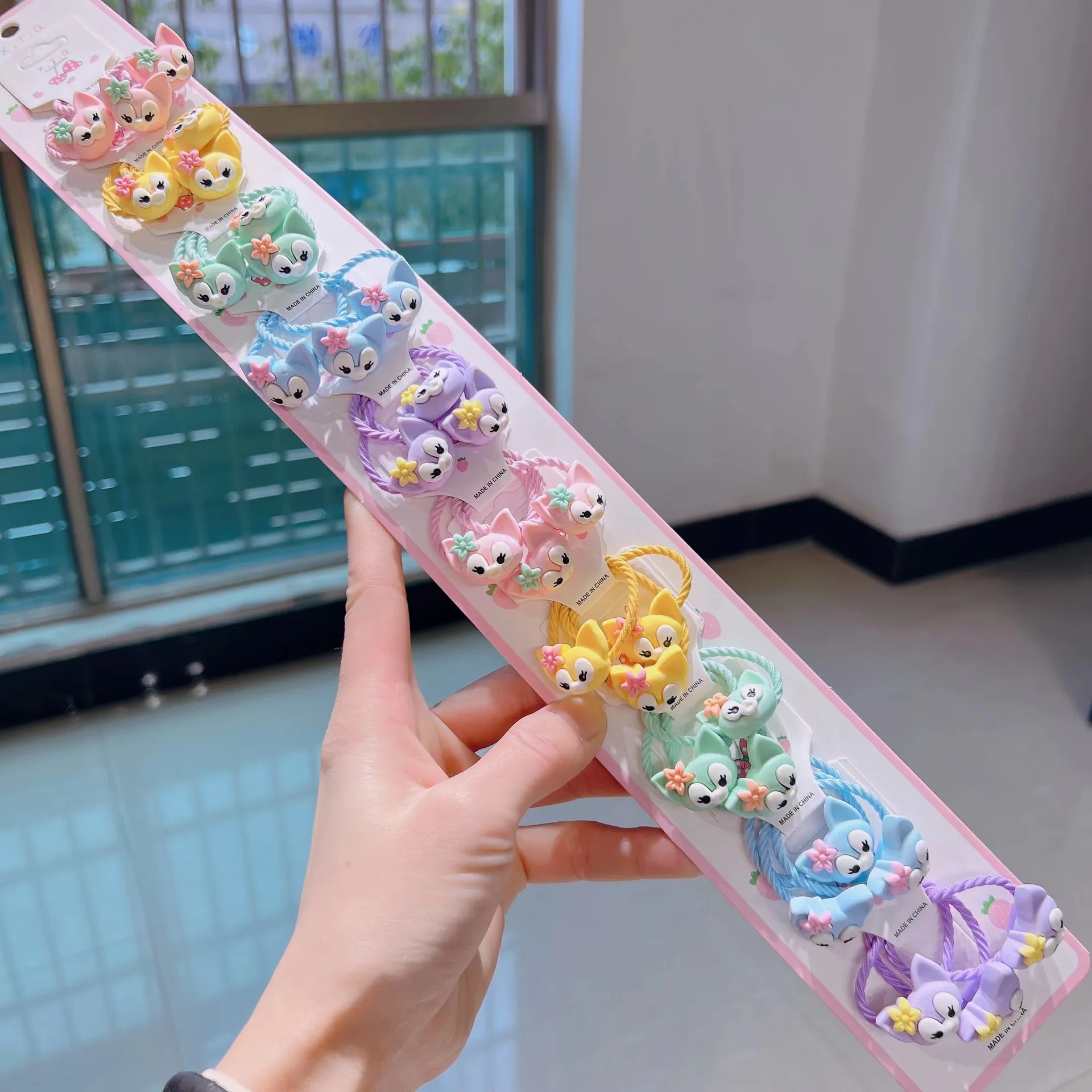 

10 Pairs Cartoon Disney LinaBell Hairpins Girl Baby Cute Multi-Functional Fashion Barrettes Accessories Birthday Gifts