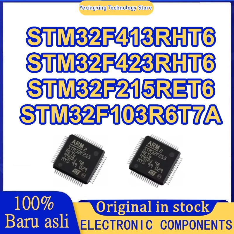 STM32F103R6T7A STM32F215RET6 STM32F413RHT6 STM32F423RHT6 STM32F103R6 STM32F215RE STM32F413RH STM32F423RH STM IC MCU 칩 LQFP64