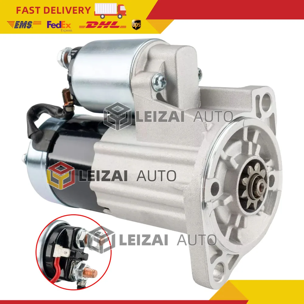 

1.4KW CW 12V 9T Starter Motor for Nissan Frontier 1998-2001 Pickup Xterra L4 2.4L 23300-1S771, M000T60081, M000T60081A