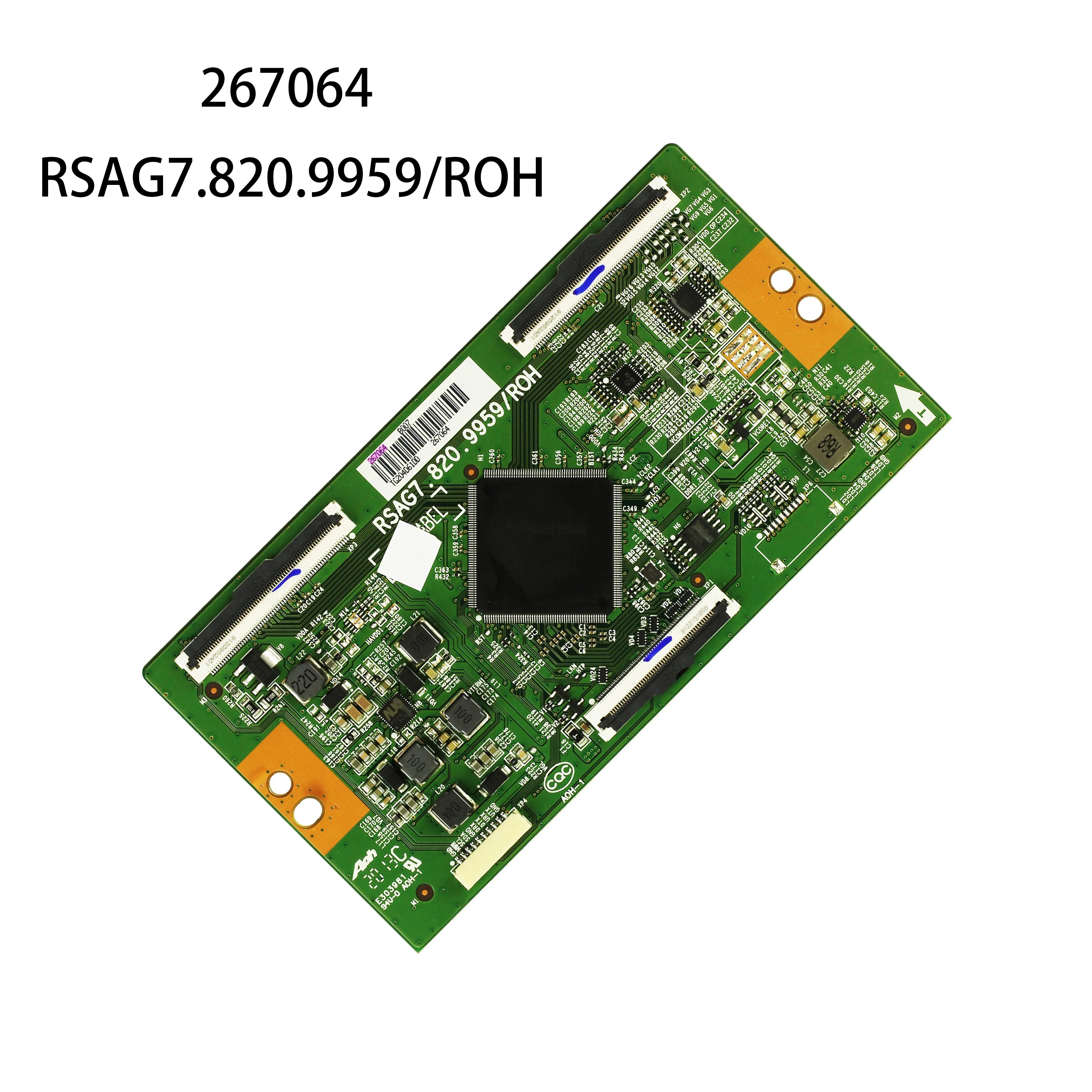 Peças da placa lógica T-Con, 267064, RSAG7.820.9959, ROH, para 75H6570G, 75R6E3, 75R6030G, TV