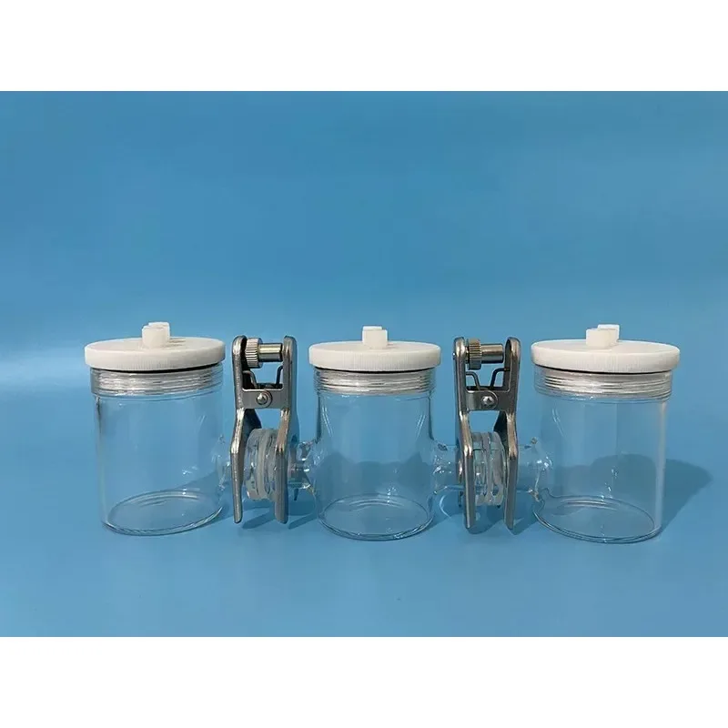 Triplet electrolytic cell/Triple H-shaped sealed electrolytic cell