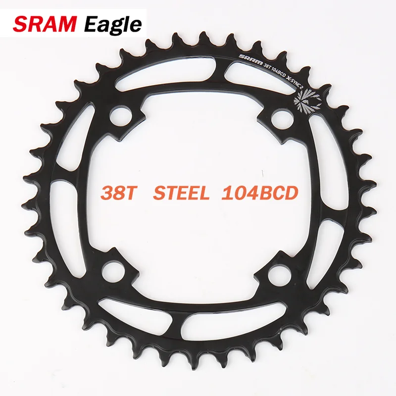 SRAM EAGLE Chainring 34T Crown X-SYNC 6mm Offset Steel SX NX X1 1000 EAGLE Chain Wheel without Bolts Bicycle Accessories