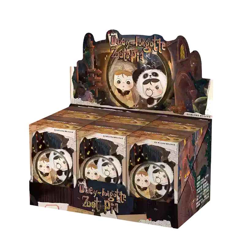 

Heyone Black Playful Forgotten Animal City Series Plush Trendy Blind Box Display Item Girls Gift Collectible Toys & Hobbies