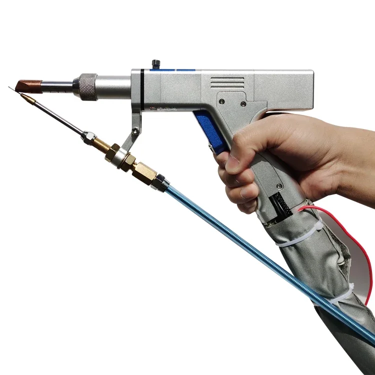 

ZX Handheld 1000W Laser Welding Gun for Easy Operation Compatible with Raycus and Max Laser Welding Machines