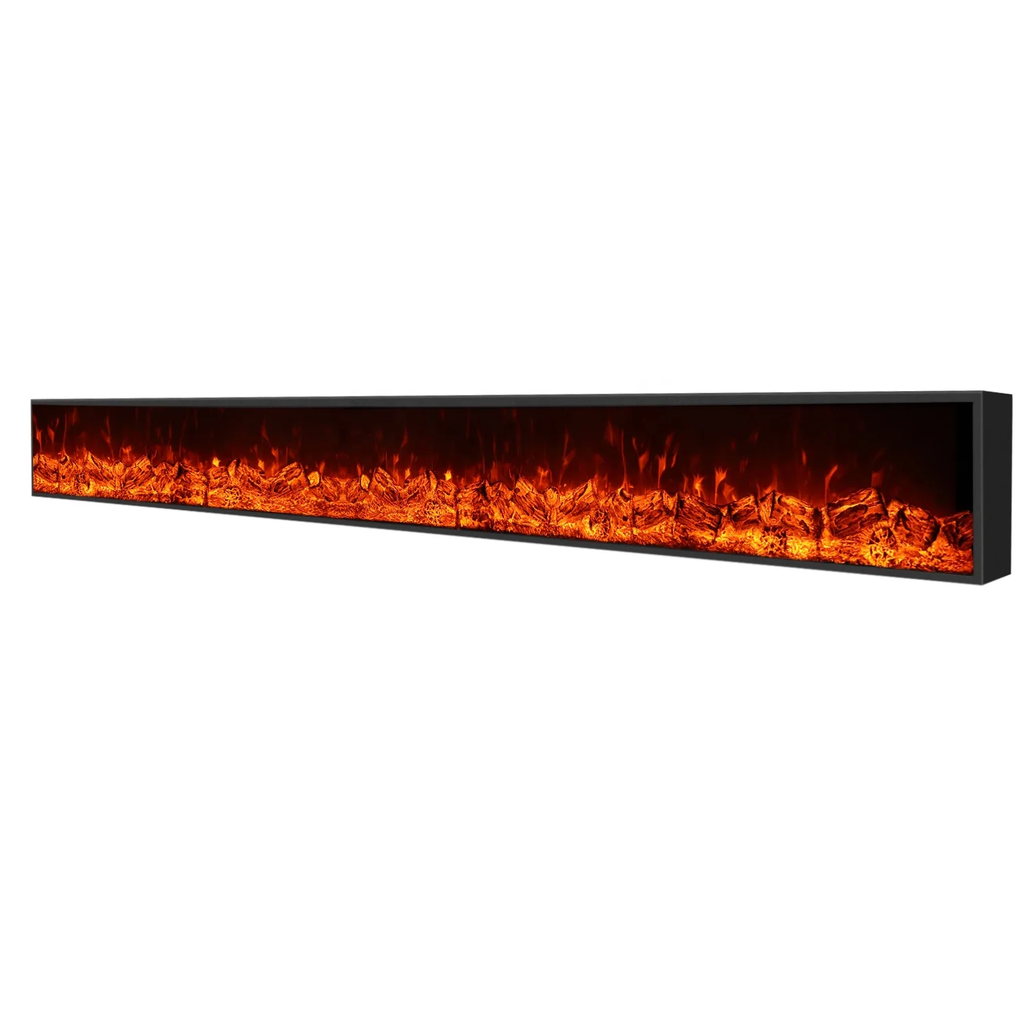Factory Supply OEM/ODM Custom Size Wall Mounted Electric Decorative Fireplace