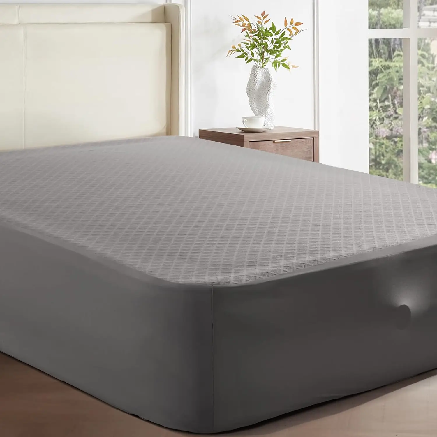 

Queen Sheet For Air Mattress, Deep Pocket Fitted Sheet With Elastic Band Deep Up To 24 Hes, Air Bed Mattr Cover Wrinkle And