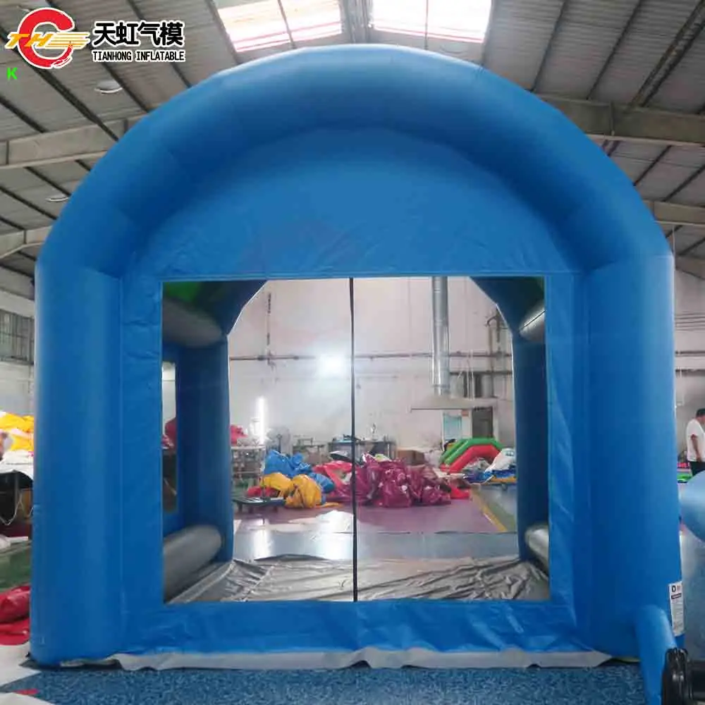 شحن سريع مخصص خيمة قابلة للنفخ محكمة الغلق تفجير خيام مأوى قابلة للنفخ للبيع