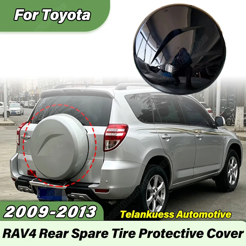 

For Toyota RAV4 2009 2010 2011 2012 2013 Car Spare Tire Protective Cover Car Spare Tire Cover Spare Tire Shell Trunk Outer