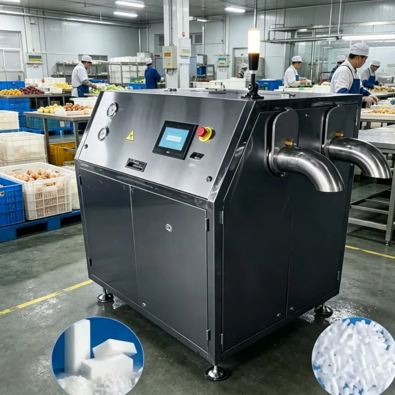 Dry Ice Granule Making Machine Factory Supply Commercial Dry Flake Ice Making Machine Dry Ice Production Machine customized