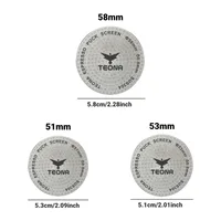 51/53/58mm Coffee Puck Screen, 304 Stainless Steel Double Layer Fine Filter Screen for Portafilter, Barista Espresso Accessories 4