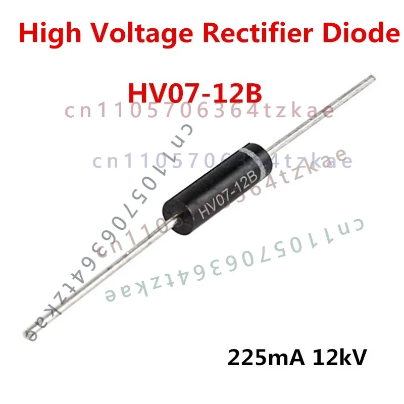 5PCS   HVCA HV07-12B High Voltage Rectifier Diode 12kV 225mA For Microwave Circuit High Frequency Silicon Diode