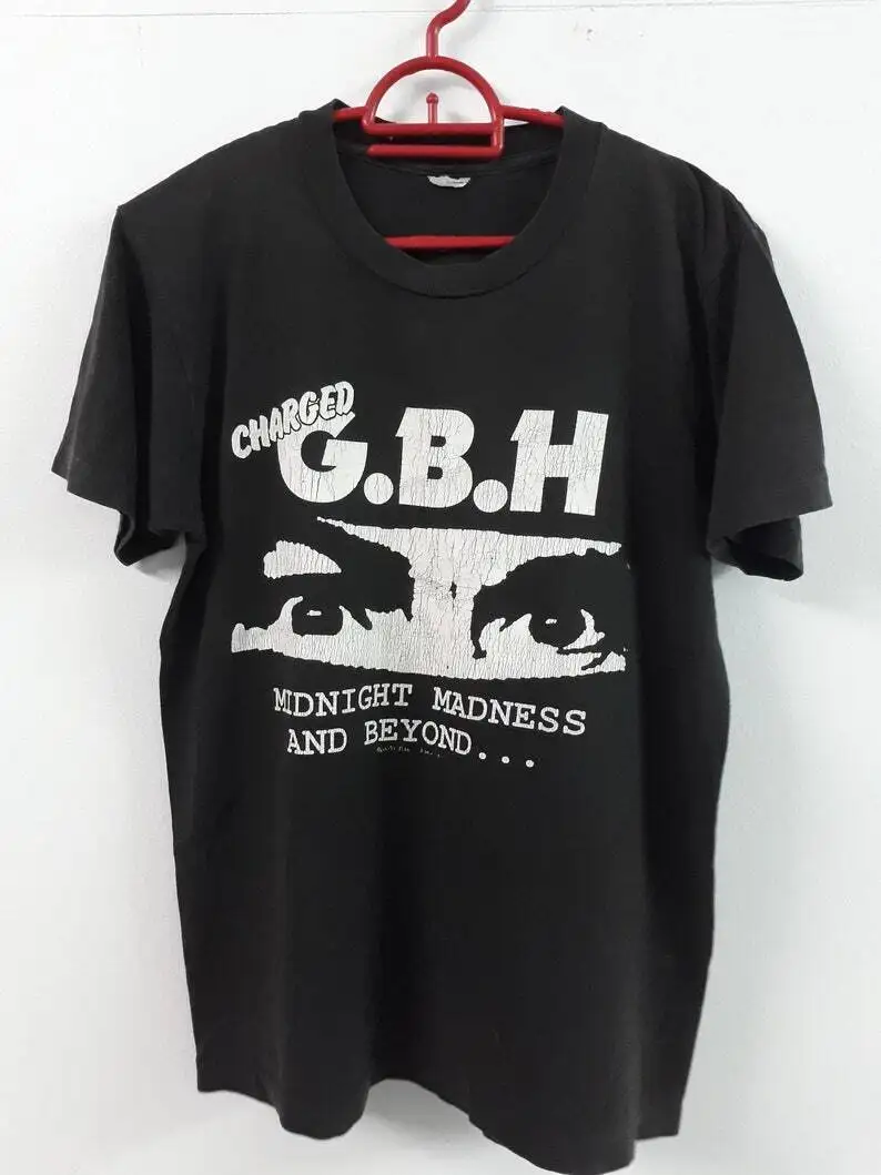 Midnight Madness and beyond, Punk rock, GBH band retro t-shirt TE1111