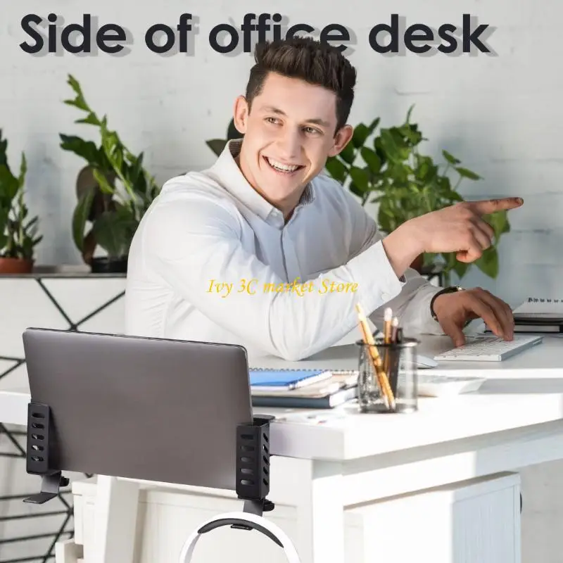 

D7YC Desk Desk Side Storage Hanging Desk PC держатель ноутбука для офиса