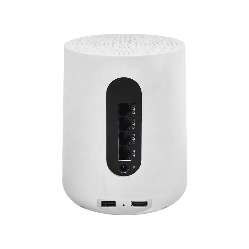 New World First Gigabit Dual Band WIFI6 Router Android 12.0 Quad Core A53 UHD 4GB RAM Network Player Freeze-Free for 1080P 4K UK