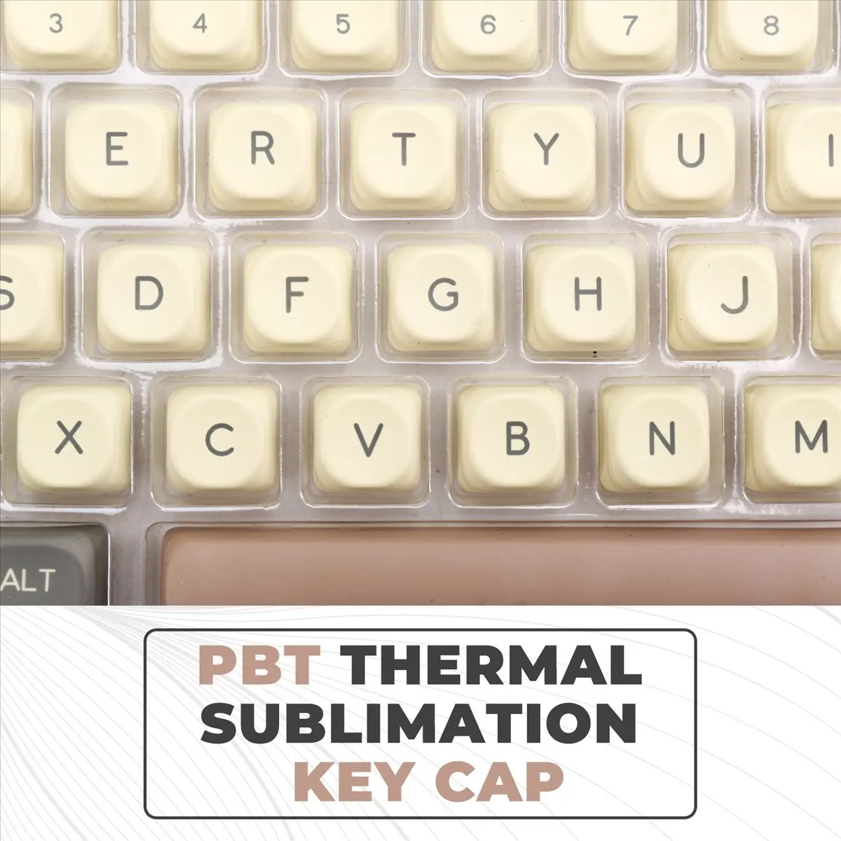 

[Новое мероприятие] Колпачки для клавиш PBT, подходят для ноутбуков, игровых ПК, офисных термосублимированных колпачков для клавиш A