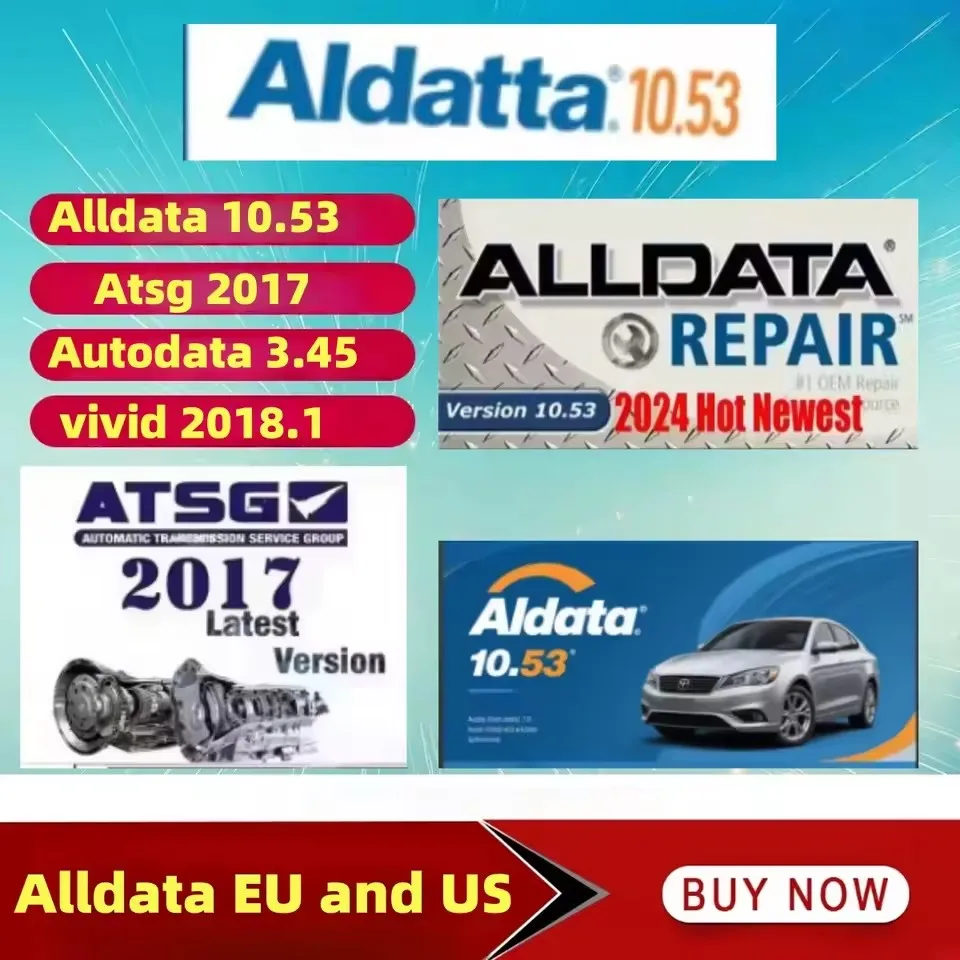 

New Auto Repair Alldata 2024 EU&US,Alldata V10.5 ,Elsa-win6.0,Vivid 2018.01,auto data 3.45,E T K 8.3