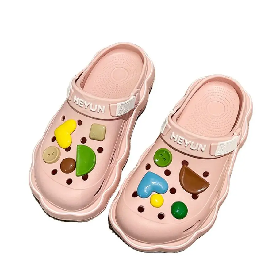 Women Platform Clogs Summer Sandals Clog Slippers Girls Cute Sandal Ladies Sandals Cartoon Casual Operating Room Clogs