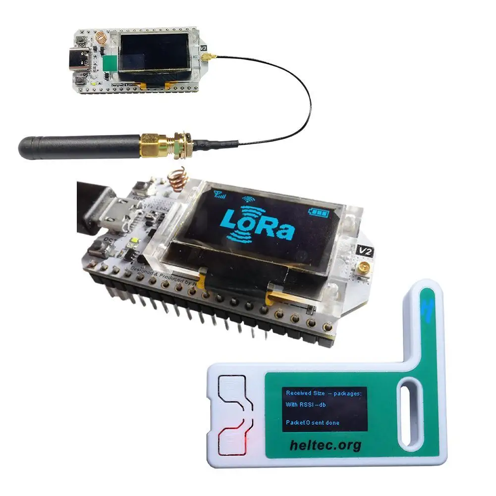 0.96 OLED SX1262 Wifi BLE ESP32 LoRa32 V3 Node Development Board LoRa 32 IoT Dev Board 863-928Mhz With Case Upgraded Version