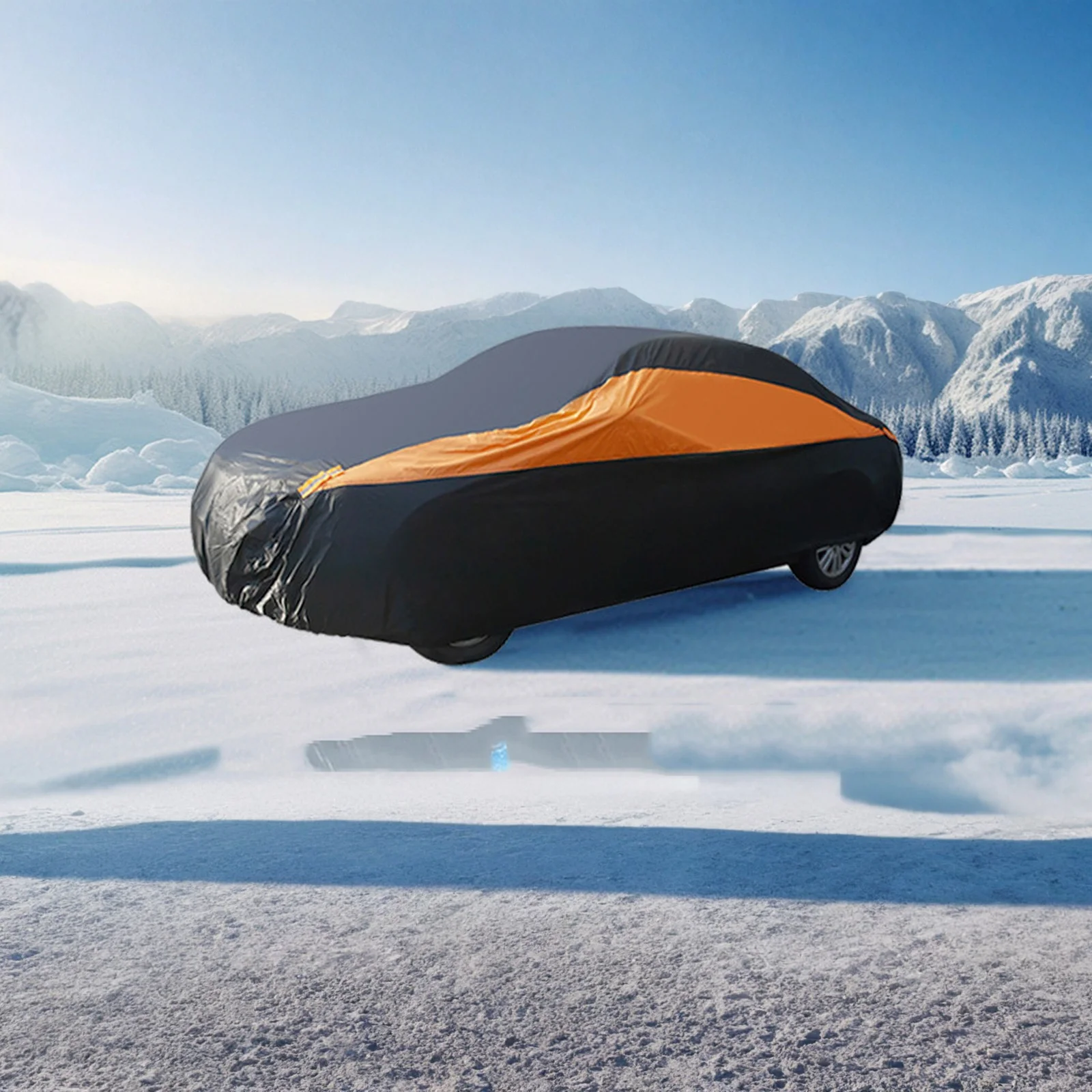 

Car Cover Waterproof Outdoor Sun Protection Cover Dust Rain Snow Protective Anti UV Protection Cover Universal Sedan Cover