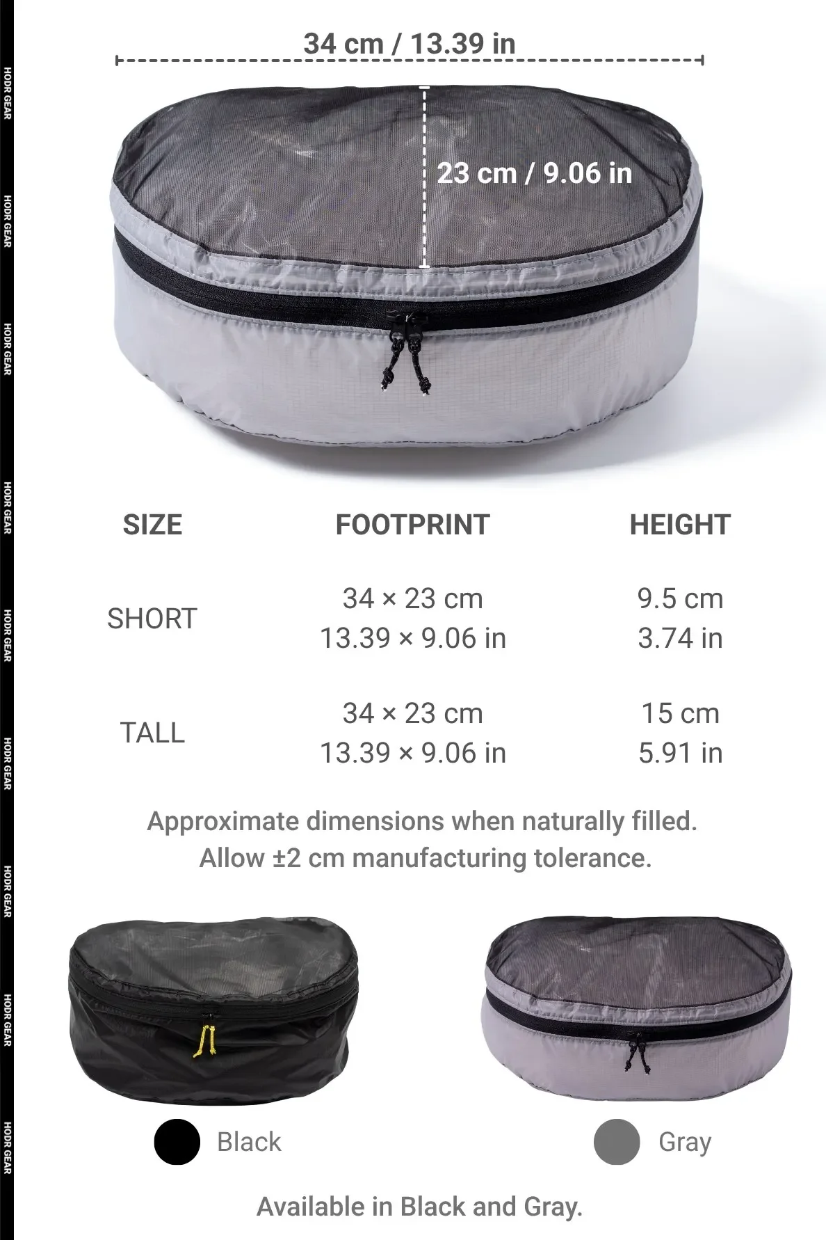 [HODRGEAR] Mesh Pack Pod Rucksack-Organizer mit Sichtbarer Netzoberseite Enthält Polycro Rucksack-Innenauskleidung für Ultraleichte Packungsorganisation – Detail 11