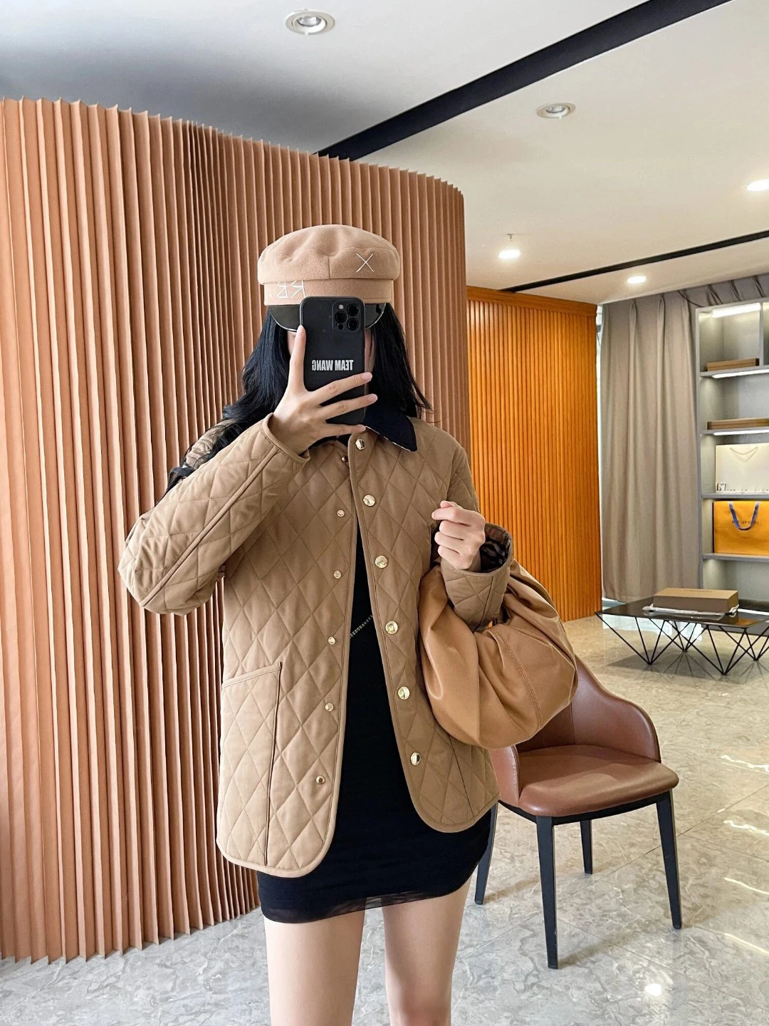 

Женская вельветовая куртка Briti Sle с одной пуговицей, однотонная, с ромбовидным узором, из хлопка, весна-осень, новый дизайн