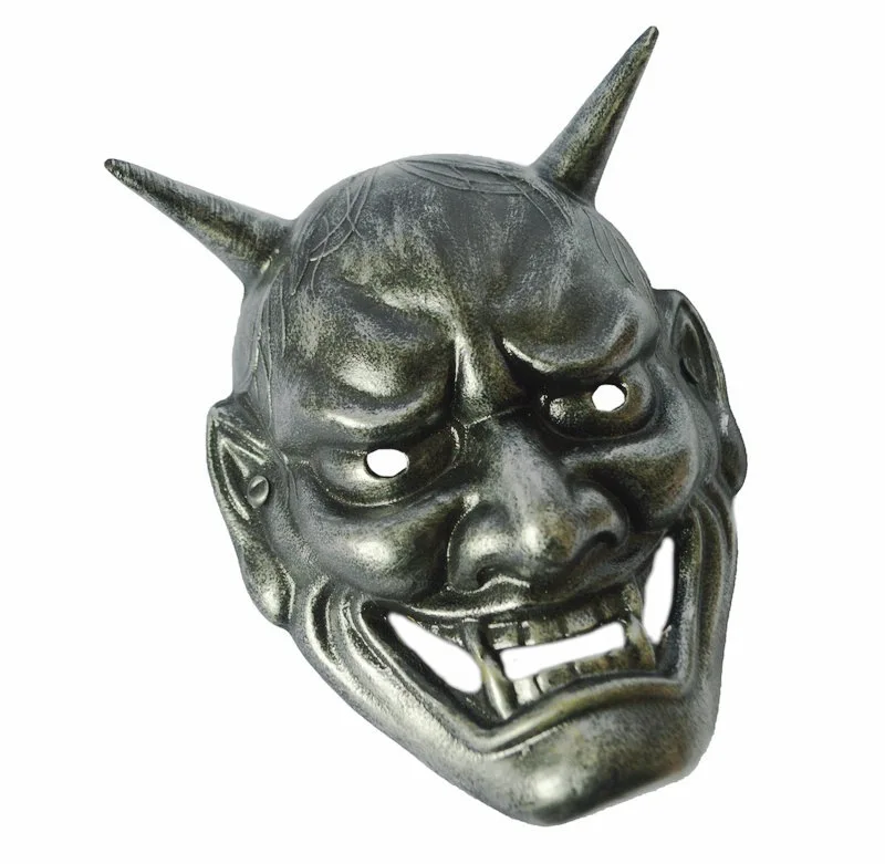 Funny Cosplay Chinese Ghost Head Bonjour Mask Horror Ghost Face Mask Resin Cosplay Halloween Party Props