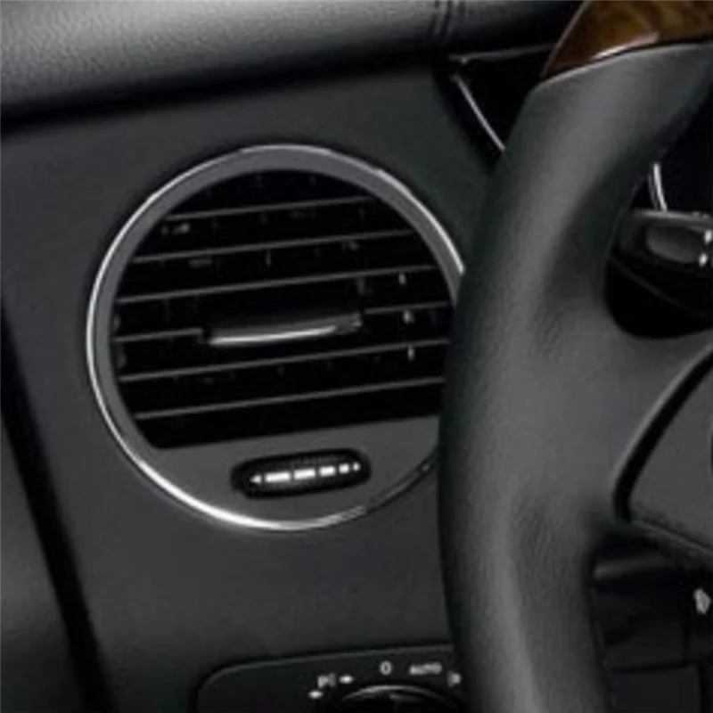 

AU28-Car Dashboard AC Air Vent Panel AC Outlet Panel Grille Cover 2198300154 For Mercedes-Benz CLS W219 2007-2009 Left