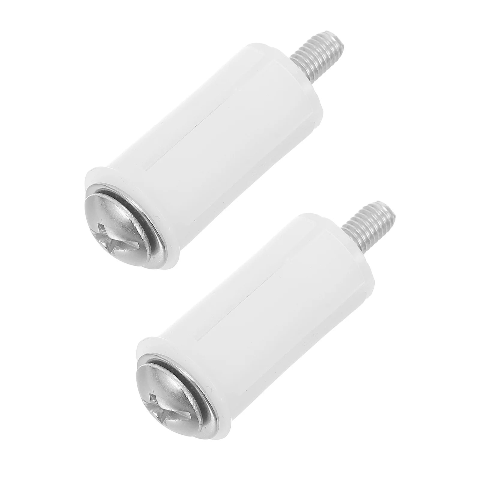 

2Pcs Toilet Seat Hardware Quick Release Mechanism Secure Fixation Universal Compatibility Daily Use Ready Toilet Lid Fittings