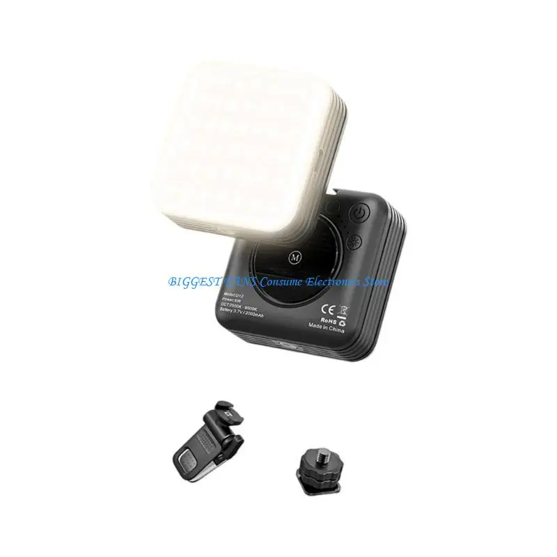 

Rechargeable 2000mAh Camera Light 2500K-9000K Portable Photography Photo