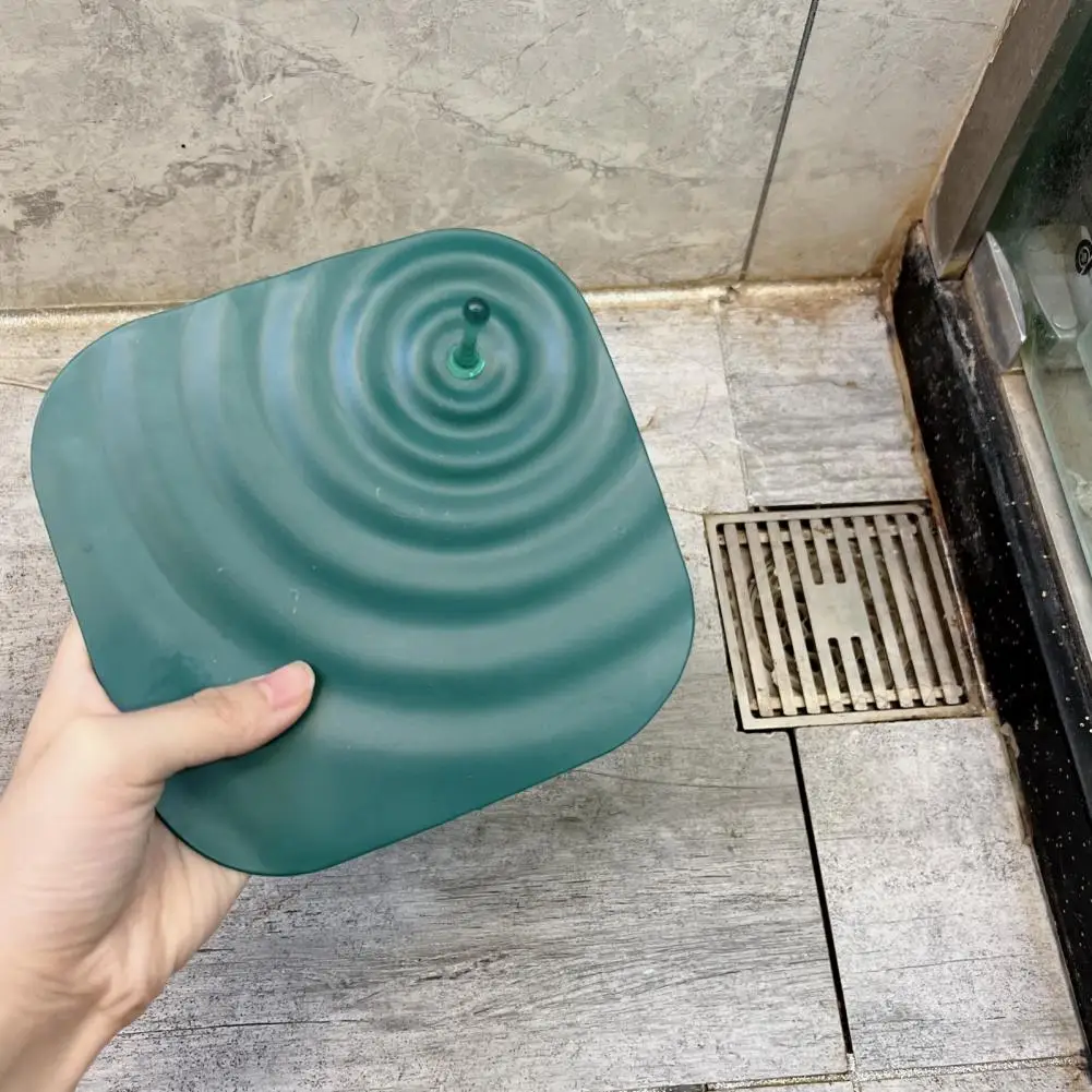 Leak-proof Floor Drain Cover Pvc Floor Drain Cover Water-resistant Pvc Silicone Floor Drain Covers for Kitchen Bathroom Restroom