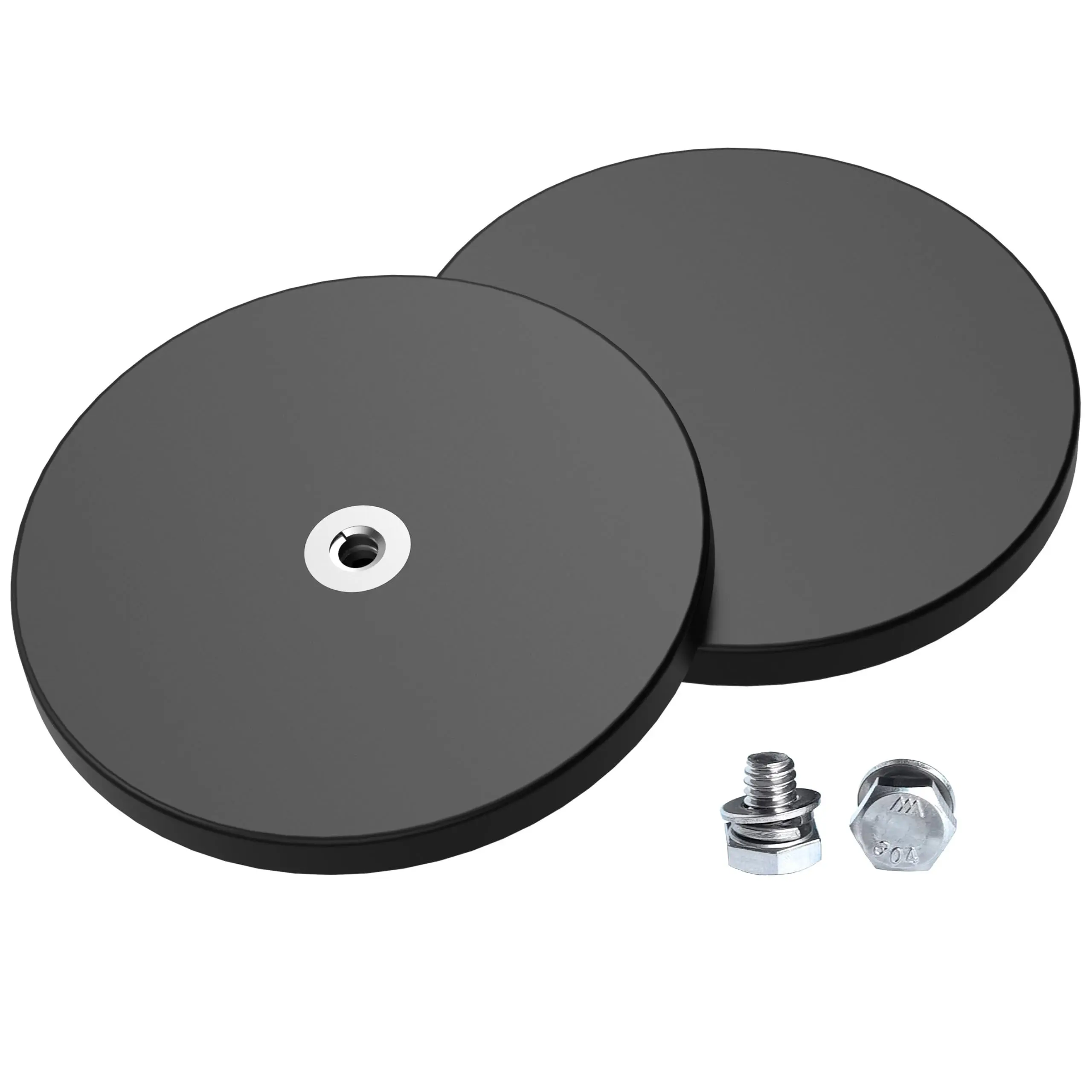 P88 Gummibeschichtete Magnete, kratzfeste Neodym-Magnet-Basismagnete halten die Basis für Lichtleiste, Spiegel, Kamera-Werkzeug