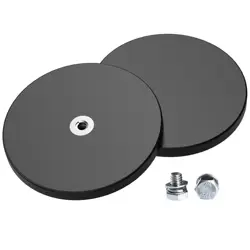 P88  Rubber Coated Magnets, Anti-Scratch Neodymium Magnet Base Magnets Hold The Base for Light Bar Mirror Camera Tool