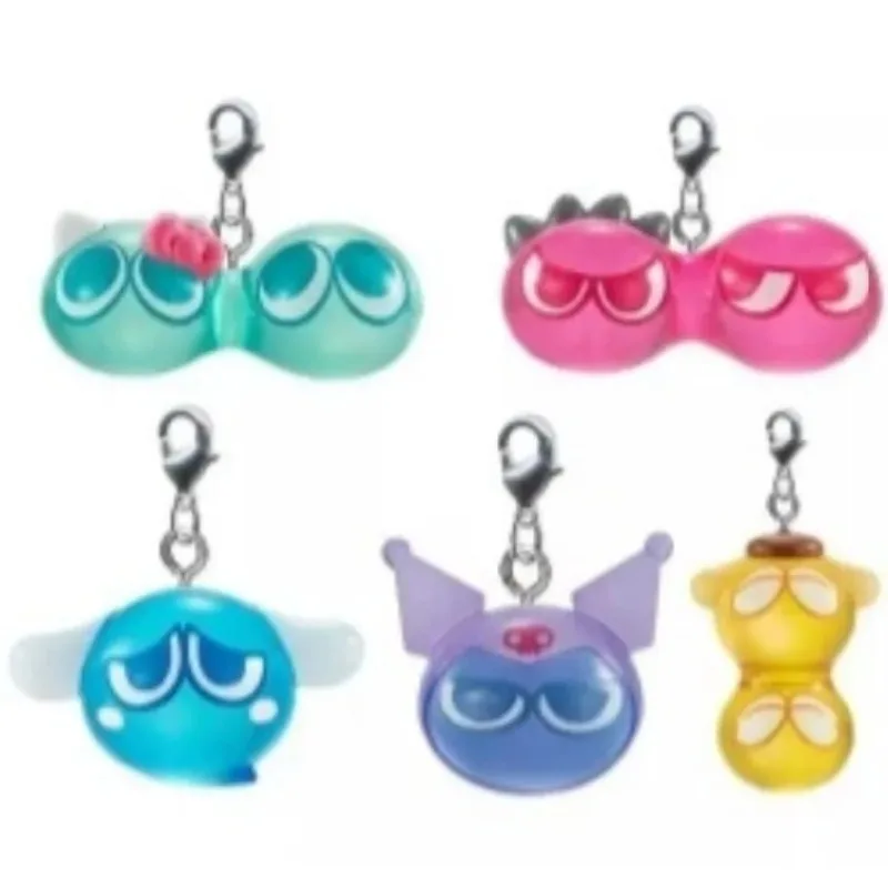 

Bandai Gashapon Sanrio Puyo Puyo Pendant Hello Kitty Action Figure Capsule Toys Anime Figurine Collection Model Gift