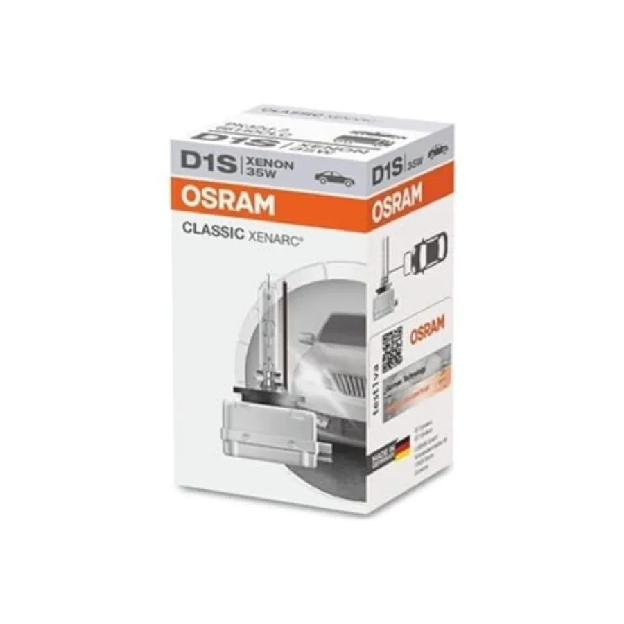 

Ксеноновая лампа D1S Xenarc Classic HID, качество OEM, 66140, складная упаковка, произведено в Германии, код качества Trust.