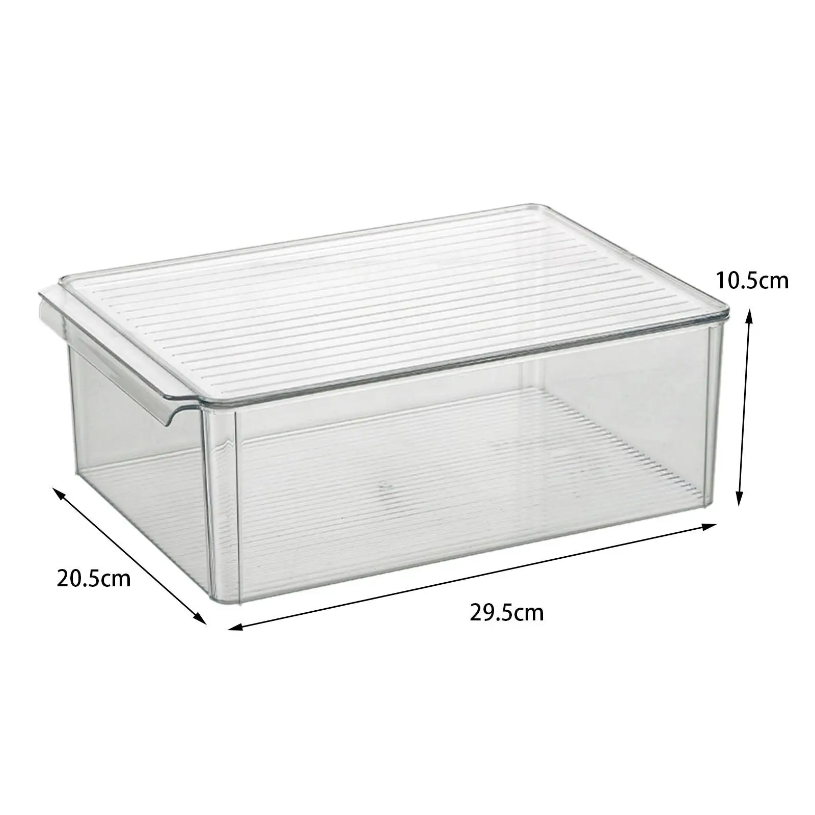 Pizza Dough Proofing Box 6L Clear Bakery Dough Ball Proofing Containers for Kitchen Refrigerator Household Pizza Making Pantry