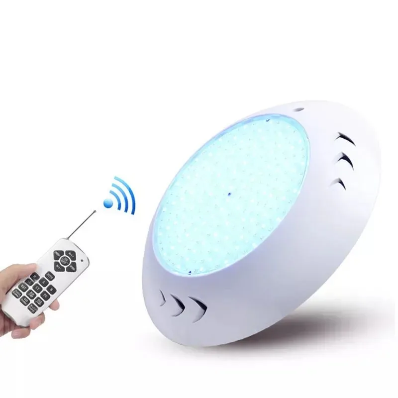 25W LED Swimming Pool Light 12V IP68 Waterproof RGB Multi Color Wall Surface Mounted Underwater Submersible Pond Lake Spa Lamp