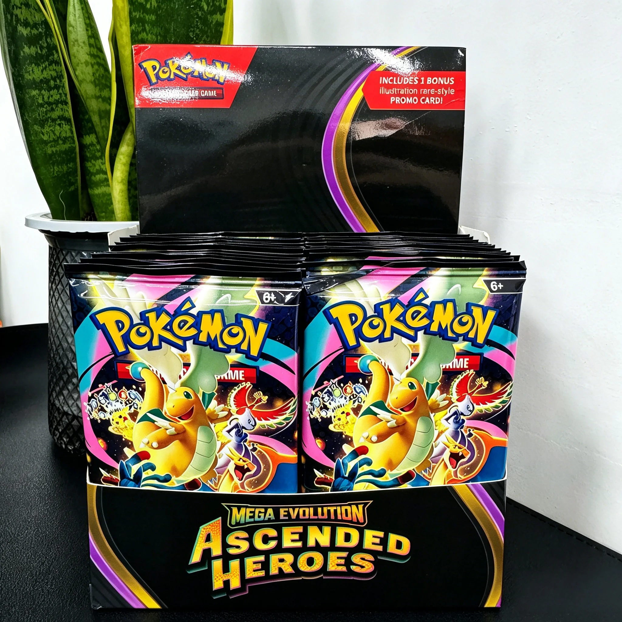 360PCS English Pakémon Mega Evolution Perfect Order,Ascended Heroes Booster Box Pakemn Trade Card 36 Pack Box Gifts Toys - view 2