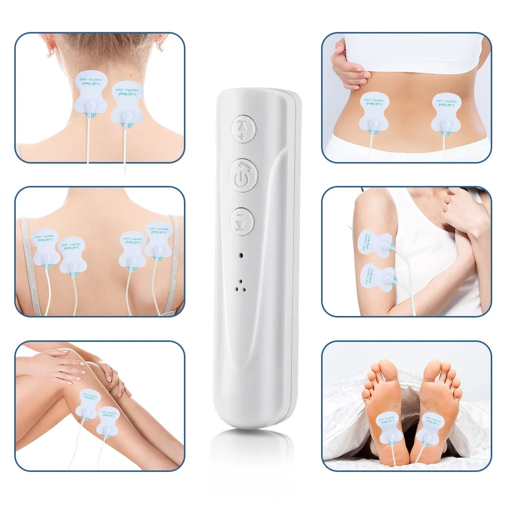 20 Modes Pulse Tens Acupuncture Massager Tools Mini Electric Body Massage Kit EMS Stimulator Full Body Relax Muscle Therapy