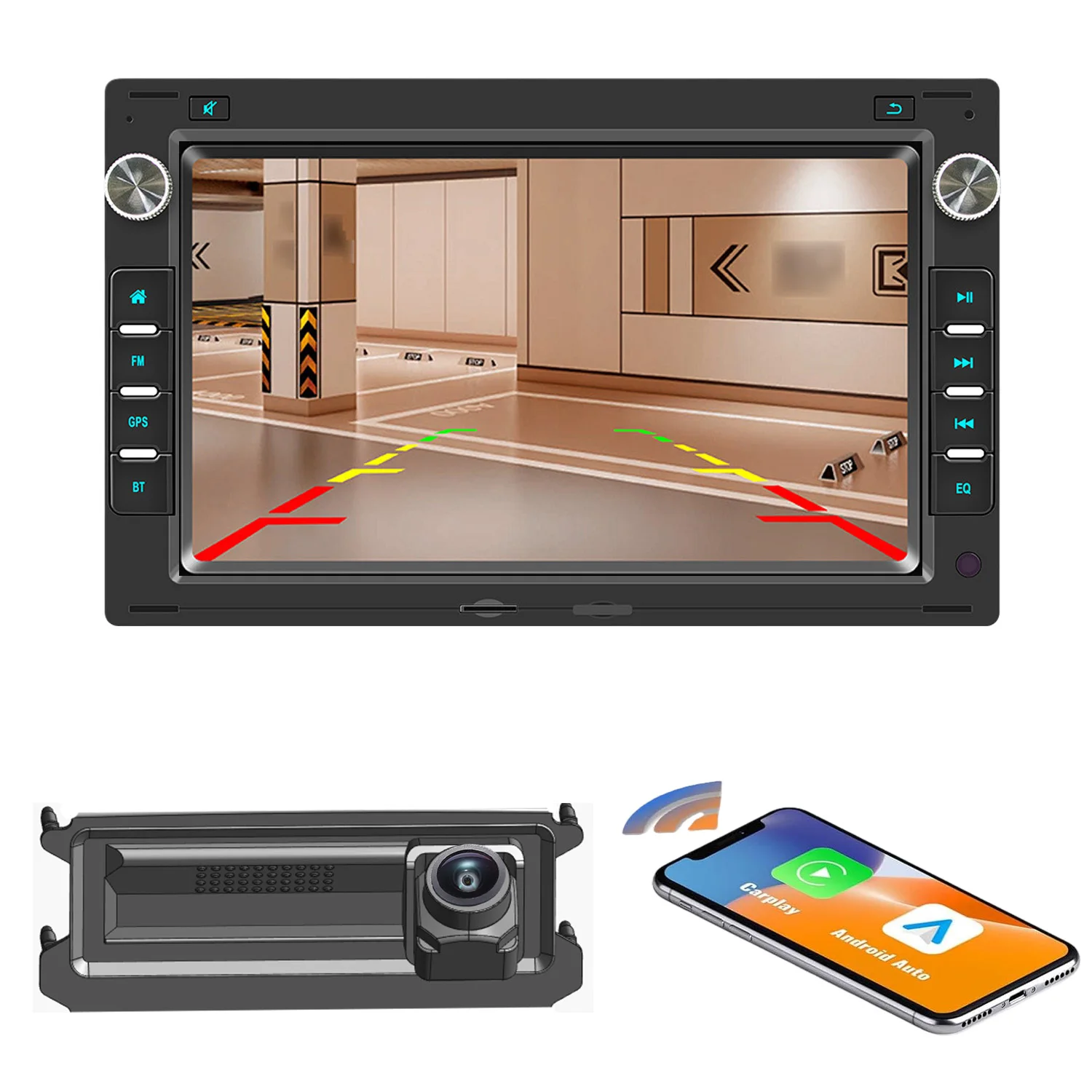 Android Car radio Carpaly GPS Navigation HD Reverse camera For Skoda Superb I B5 3U4/VW Passat 3B5 Limousine Berlina 3B3 Editio