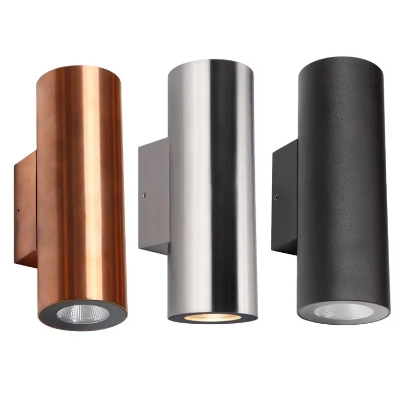 Outdoor LED upper and lower wall lights