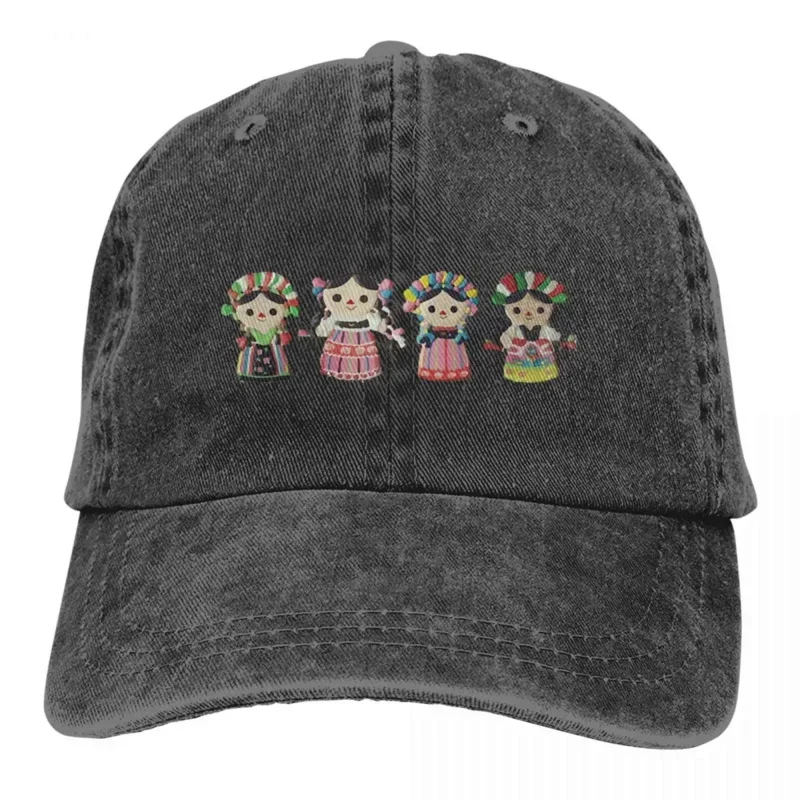 Lele Mexican Doll Baseball Cap Men Hats Women Visor Protection Snapback Doll Caps