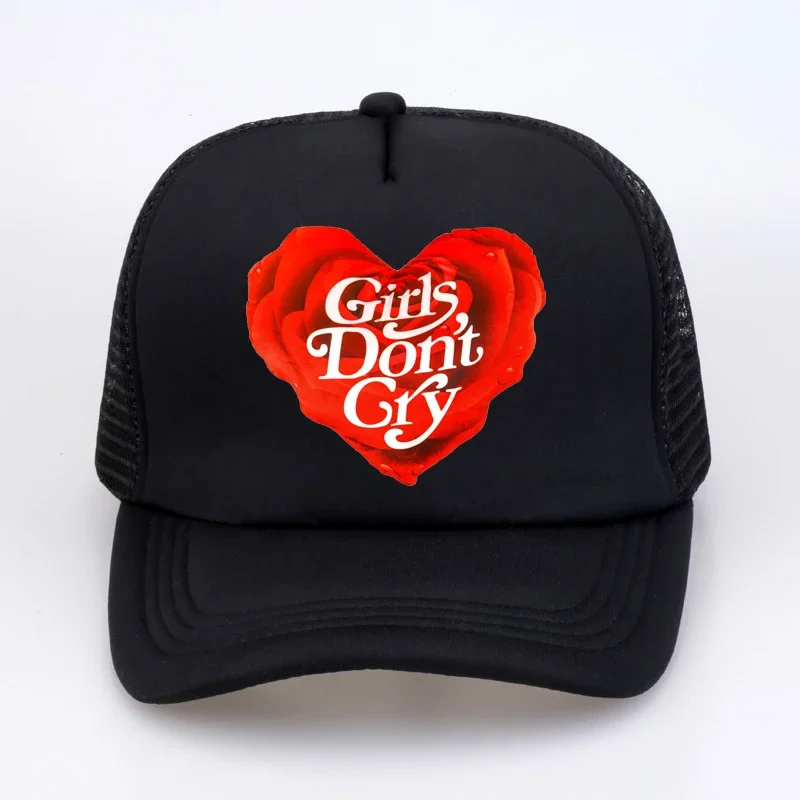 

Girls Don’t Cry baseball hat heart shape women cap summer mesh adjustable hat snapback hats