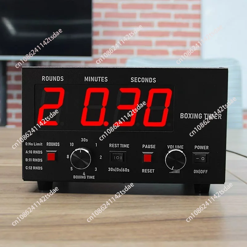 Gym Sports Training Timer, Suitable for Boxing MMA Muay Thai Fighting Match Timing Equipment