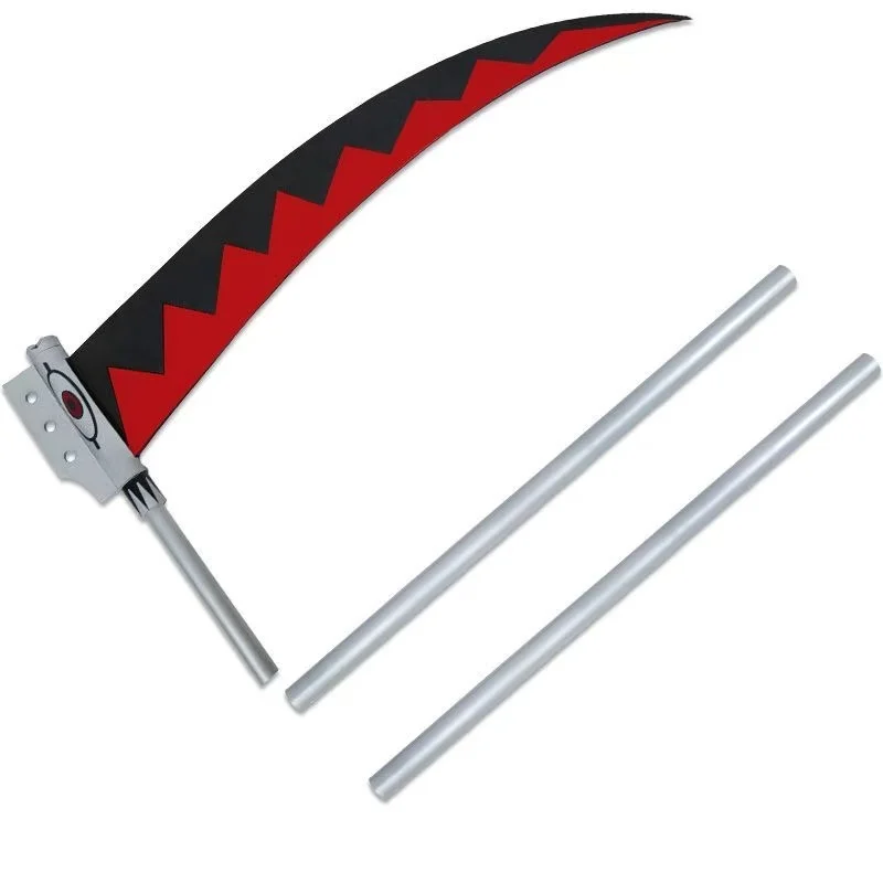 Maka Albarn Cos Sickle Weapons Game Soul Eater Cosplay Props Halloween Christmas Party Costume Accessories for Comic Show: Maka Albarn Cos Sickle Weapons Game Soul Eater Cosplay Props Halloween Christmas Party Costume Accessories for Comic Show - Akcesoria do kostiumów na Comic Con, Halloween i Boże Narodzenie, rekwizyty do cosplayu z motywem Sickle Weapons z gry Soul Eater.