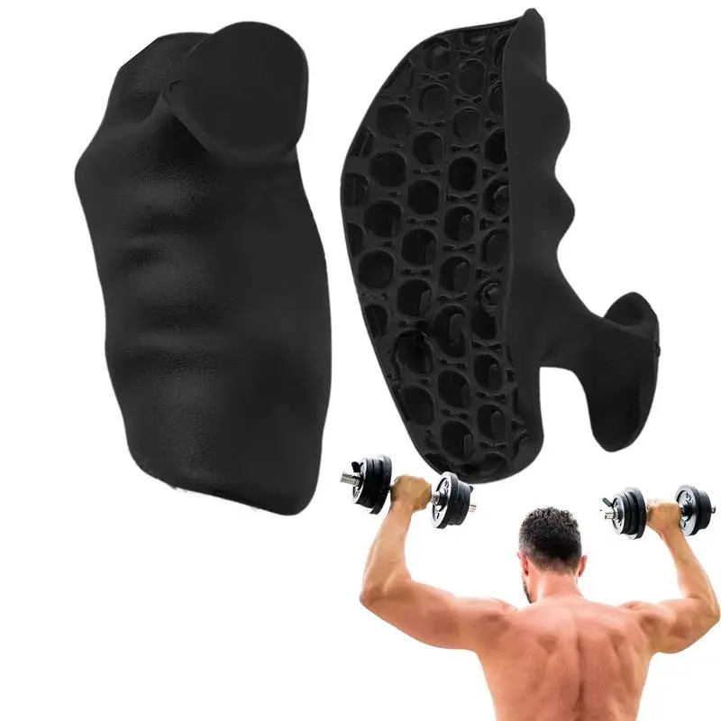 

Weight Lifting Grip Pads Silicone Gym Workout Protector Anti-slip Fitness Hand Grips for Dumbbell Pull-up Strength Training
