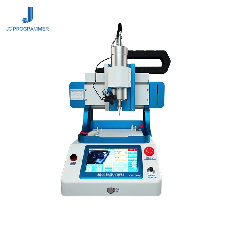 JCID JC EM02 Intelligent CNC Grinding Machine Polisher For Motherboard BGA Rework CPU Screen Touch IC Chip Replacement Repair