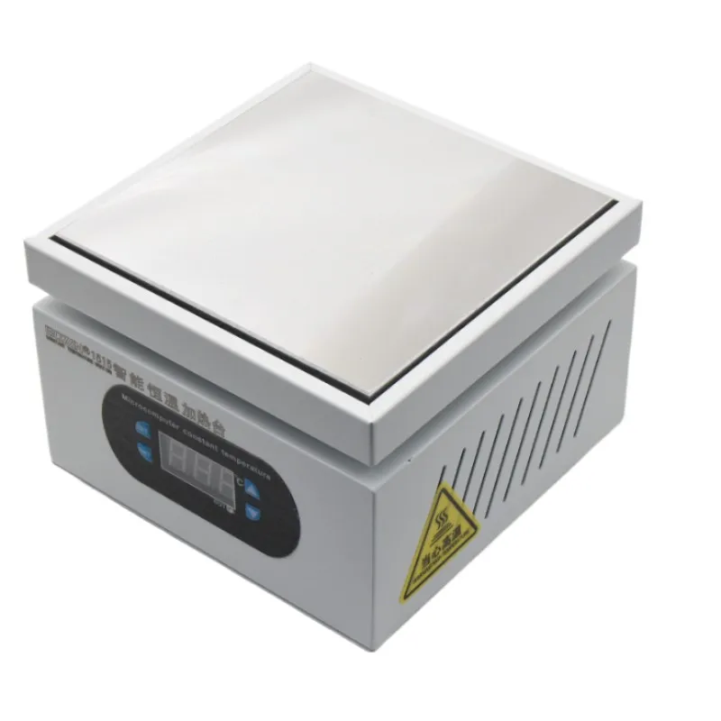 Estación de calefacción de 150x150mm, plataforma de precalentamiento Digital, Mantenimiento Electrónico de placa caliente, estación de calefacción para reparación de pantalla LCD PCB