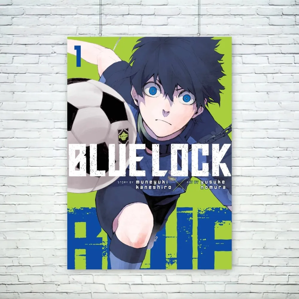 Bilibili Blue Lock Poster Wall Pictures For Living Room Fall Decor